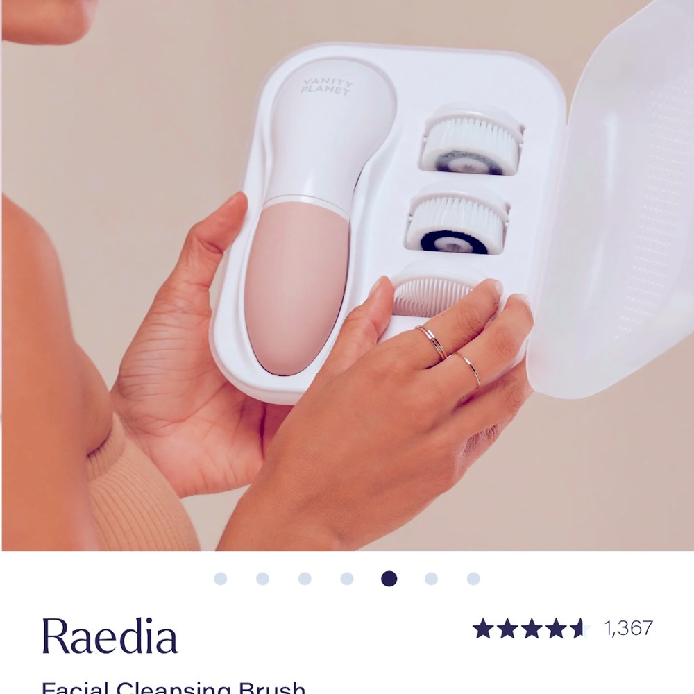 Raedia facial cleansing system
